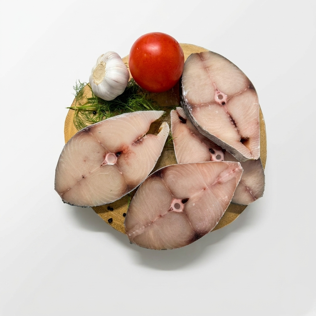 Premium Frozen Family King Fish Steaks
