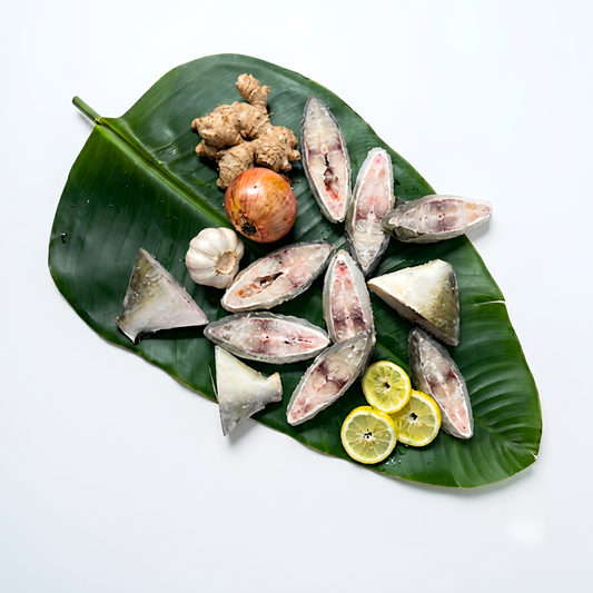 Premium Frozen Golden Pomfret Steaks