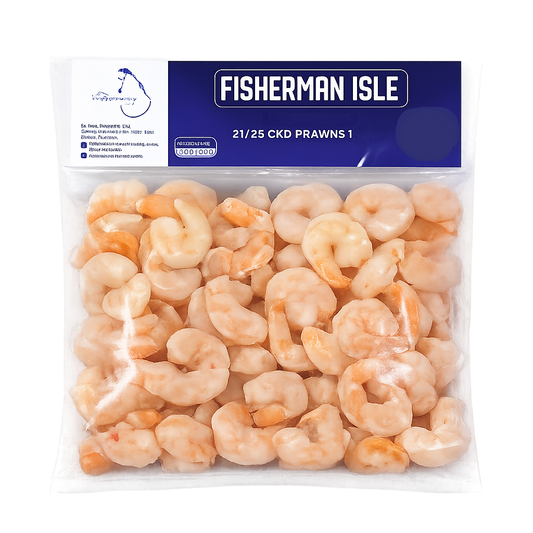 Premium Cooked (CKD) Frozen Prawns (Size 21/25)