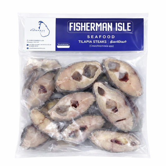 Premium Frozen Tilapia Steaks