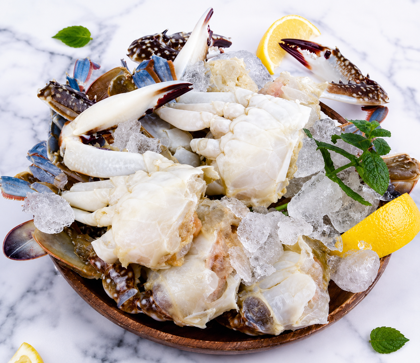 Premium Frozen Cut Crab (China Sourced)